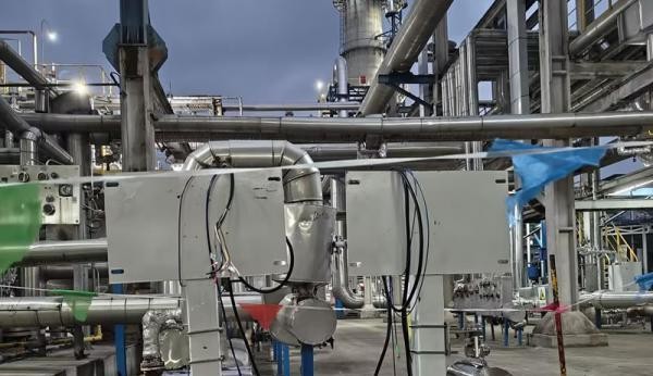 Sinopec Southwest Oil & Gasfield Guangyuan Natural Gas Purification Plant — (Hydrogen Sulfide) Fixed-Reflective Laser Gas Telemeter